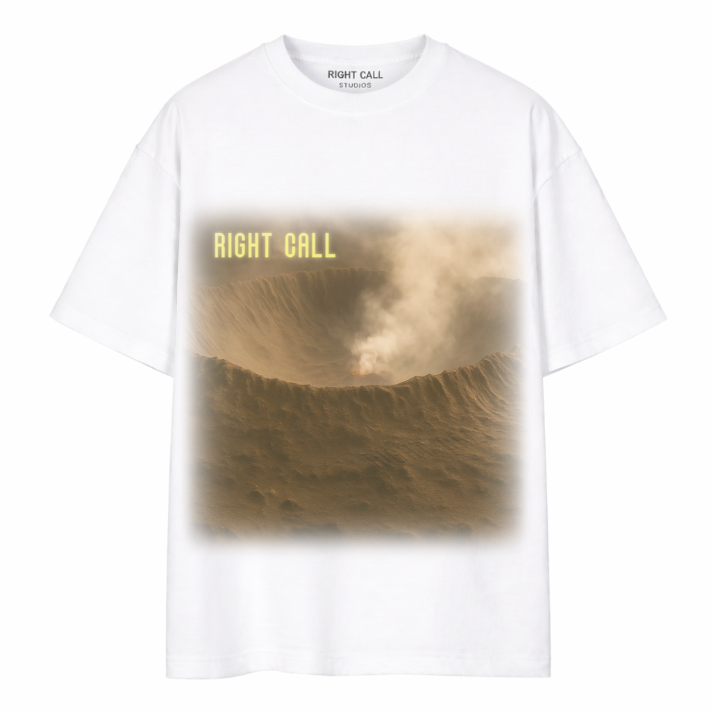 CRATER T-SHIRT WHITE