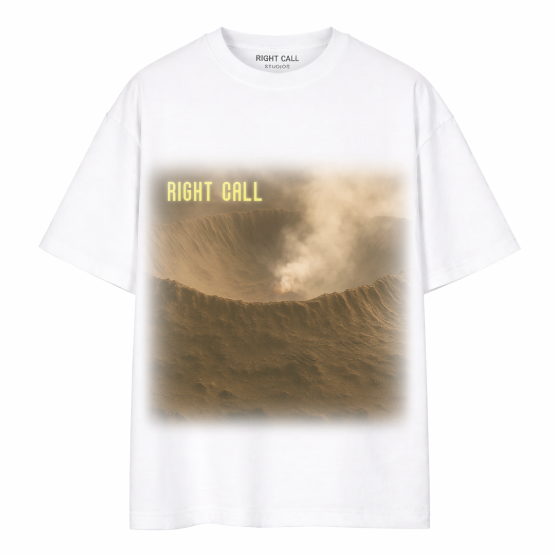 CRATER T-SHIRT WHITE