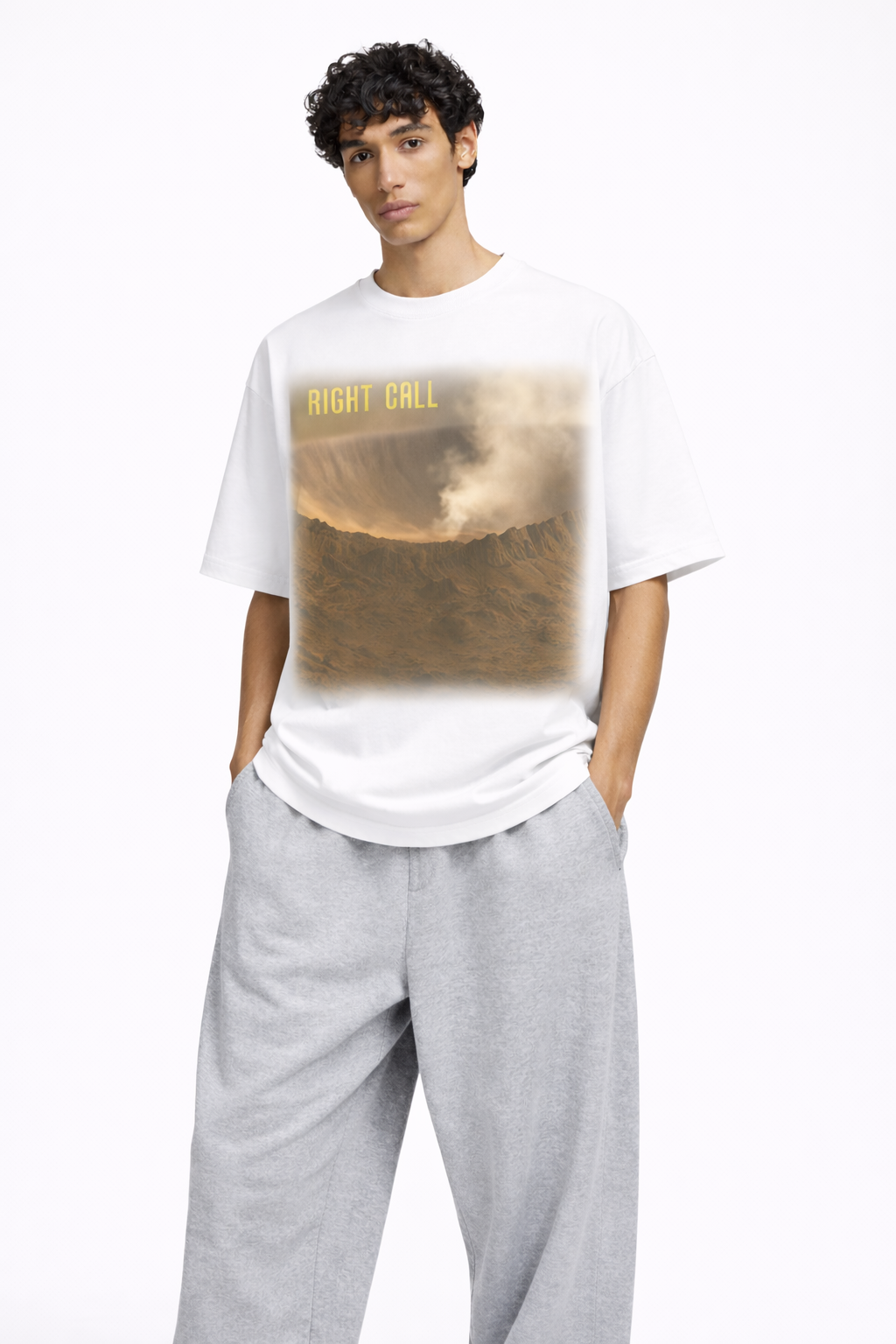 CRATER T-SHIRT WHITE