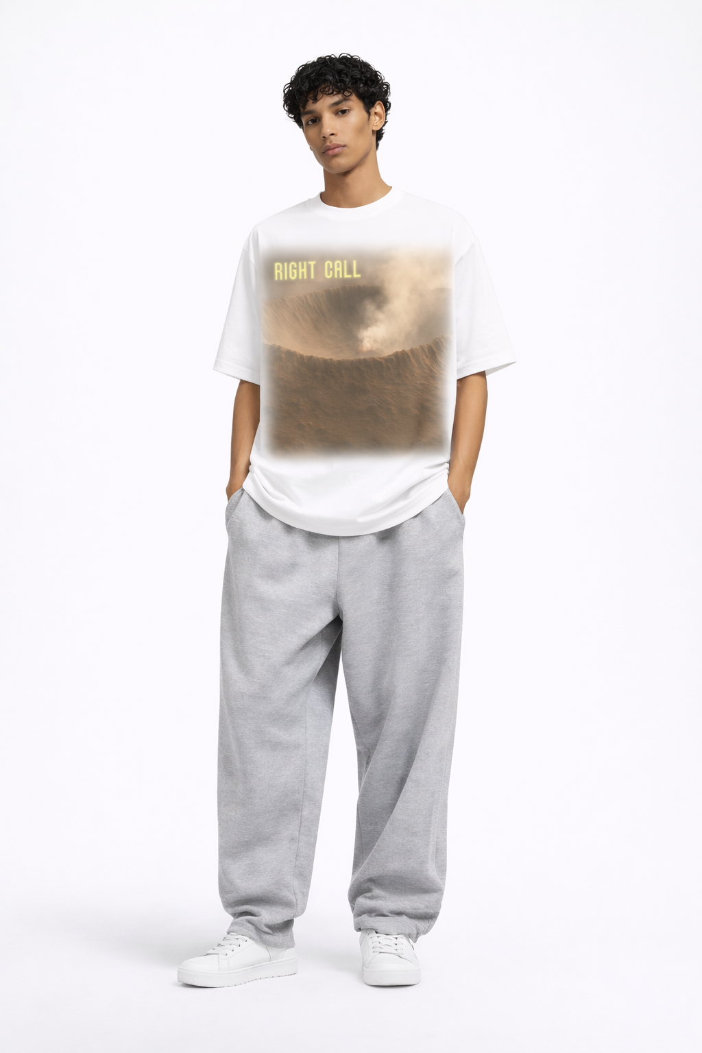 CRATER T-SHIRT WHITE